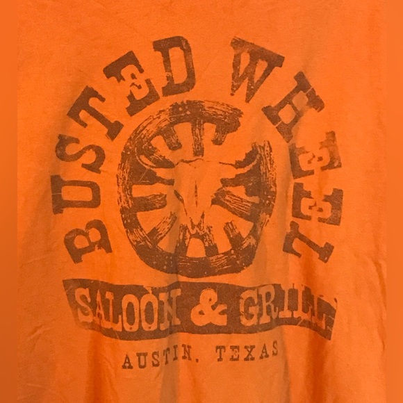 Rust-orange colored tee shirt - Picture 3 of 4